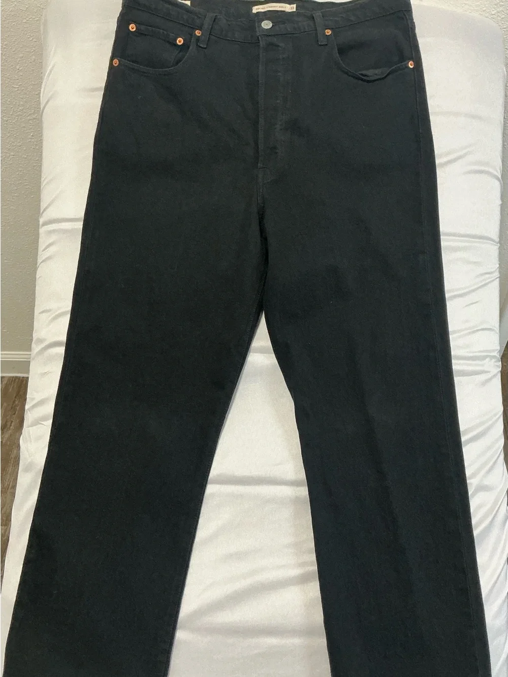 Levi's Straight Black Men's Jeans waist 33